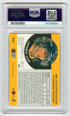 1990-91 Pro Set #632 Stat Header Line w/ Stats Not Lined Up Jaromir Jagr PSA 9 (Rookie) | Eastridge Sports Cards