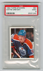 1982-83 Topps Stickers #97 Wayne Gretzky PSA 9 | Eastridge Sports Cards