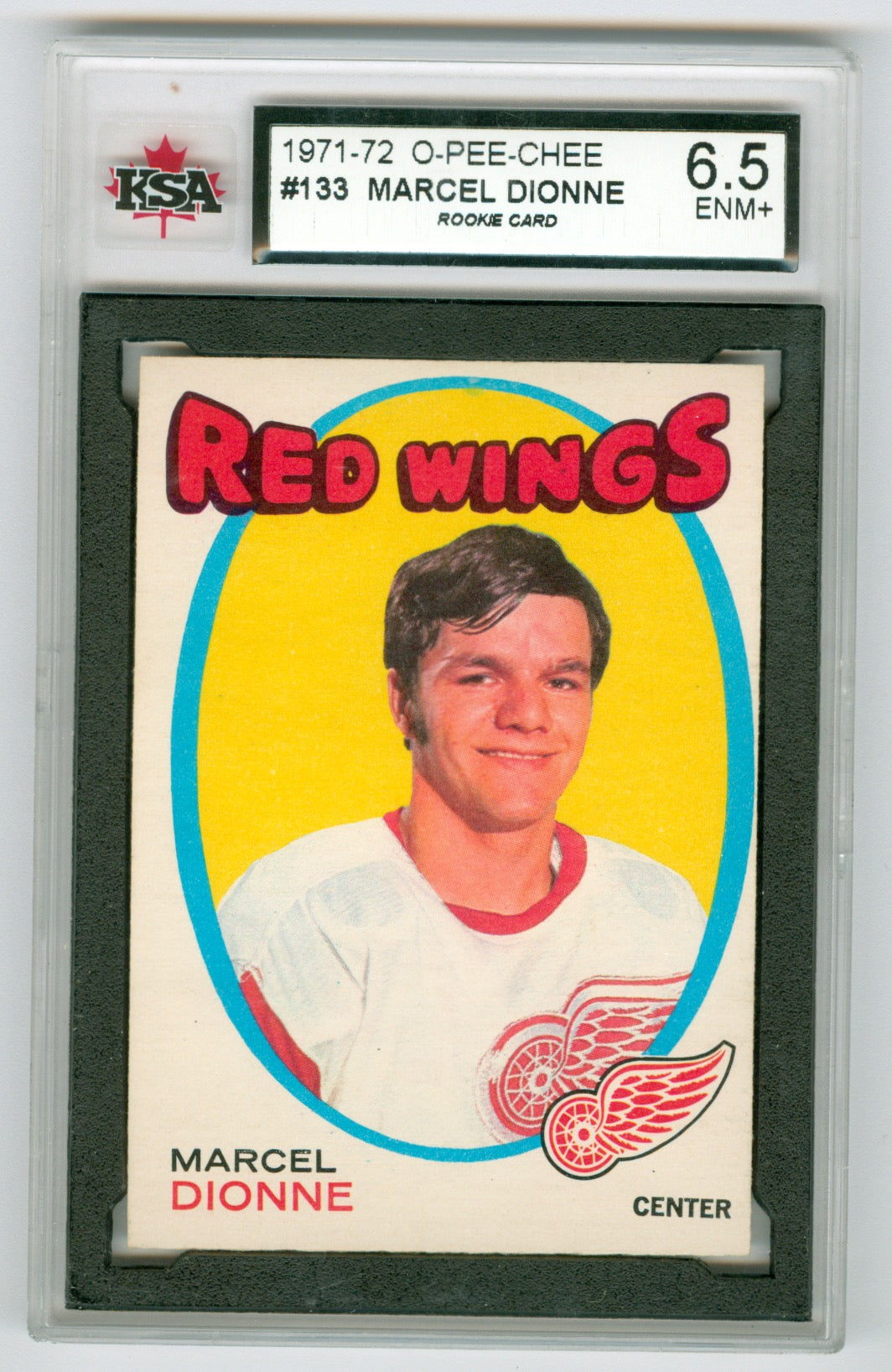 1971-72 O-Pee-Chee #133 Marcel Dionne KSA 6.5 (Rookie) | Eastridge Sports Cards