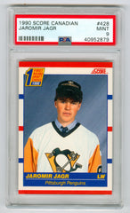 1990-91 Score Canadian #428 Jaromir Jagr PSA 9 (Rookie) | Eastridge Sports Cards