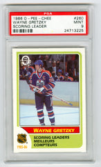 1986-87 O-Pee-Chee #260 Wayne Gretzky PSA 9 | Eastridge Sports Cards