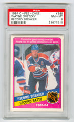 1984-85 O-Pee-Chee #388 Wayne Gretzky PSA 9 | Eastridge Sports Cards