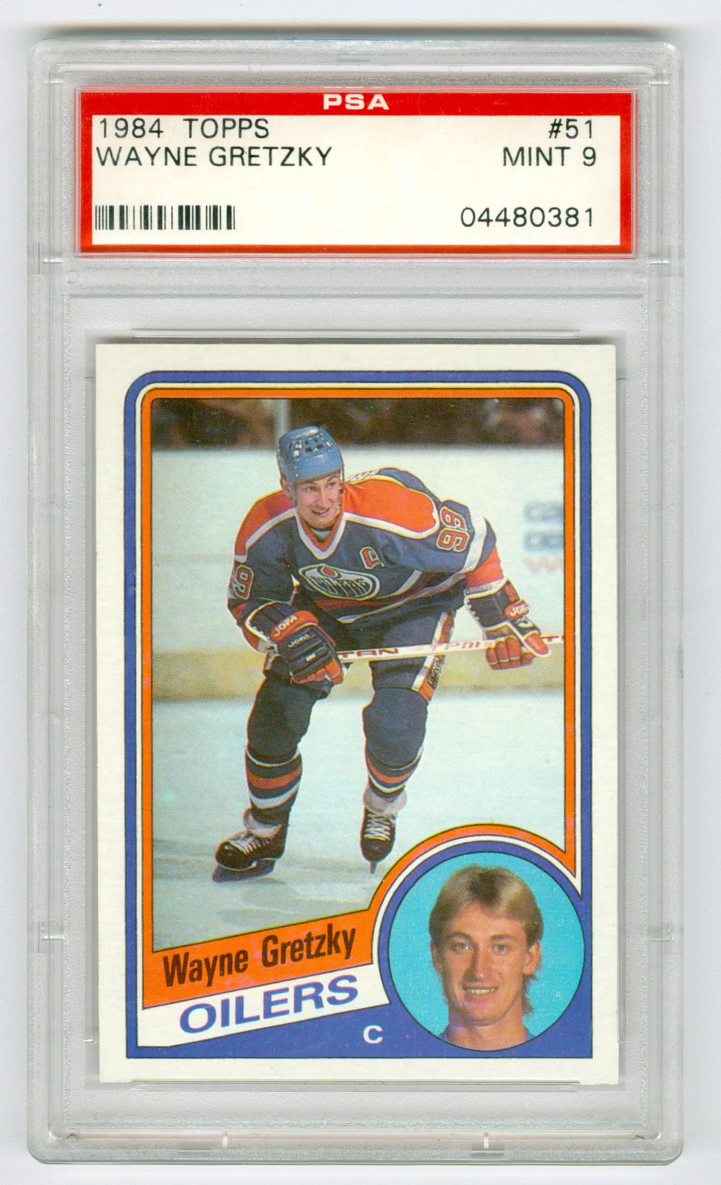 1984-85 Topps #51 Wayne Gretzky PSA 9 | Eastridge Sports Cards