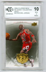 2009-10 Upper Deck Michael Jordan Legacy Collection Gold #42 Michael Jordan BCCG 10 | Eastridge Sports Cards