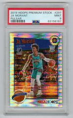 2019-20 Hoops Premium Stock Prizms Pulsar #297 Ja Morant PSA 9 (Rookie) | Eastridge Sports Cards