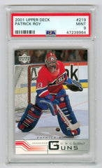 2001-02 Upper Deck #219 Patrick Roy PSA 9 | Eastridge Sports Cards