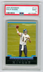 2004 Bowman #113 Philip Rivers PSA 9 (Rookie) | Eastridge Sports Cards