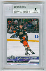 2023-24 Upper Deck #468 Leo Carlsson BGS 9 (Rookie) | Eastridge Sports Cards