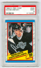 1989-90 O-Pee-Chee #325 Wayne Gretzky PSA 9 | Eastridge Sports Cards