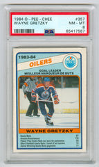 1984-85 O-Pee-Chee #357 Wayne Gretzky PSA 8 | Eastridge Sports Cards