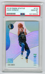 2018-19 Panini Status #122 Luka Doncic PSA 10 (Rookie) | Eastridge Sports Cards