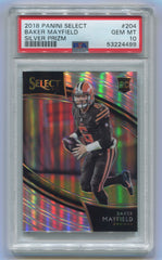 2018 Select Silver Prizm #204 Baker Mayfield PSA 10 (Rookie) | Eastridge Sports Cards