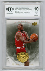 2009-10 Upper Deck Michael Jordan Legacy Collection Gold #59 Michael Jordan BCCG 10 | Eastridge Sports Cards