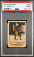 1951-52 Parkhurst #105 Jim Conacher PSA 2 (Rookie) | Eastridge Sports Cards