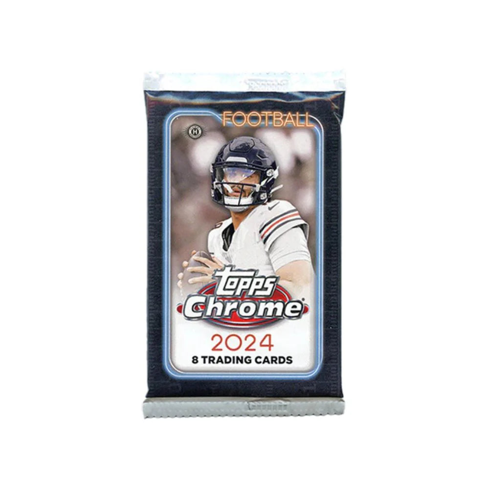 2024 Topps Chrome Football Hobby Pack | Eastridge Sports Cards