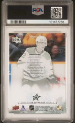 2022-23 Upper Deck Clear Cut Exclusives #CCWJ Wyatt Johnston #46/65 PSA 10 (Rookie) | Eastridge Sports Cards