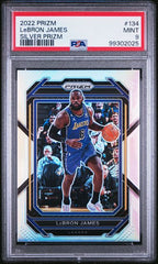 2022-23 Panini Prizm Silver Prizm #134 LeBron James PSA 9 | Eastridge Sports Cards