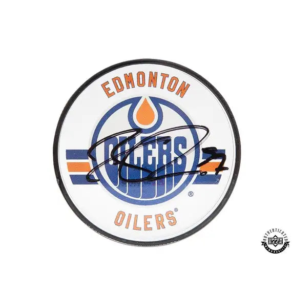 Connor McDavid Autographed Edmonton Oilers Acrylic Hockey Puck  (Upper Deck Authenticated) | Eastridge Sports Cards