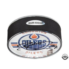 Connor McDavid Autographed Edmonton Oilers Acrylic Hockey Puck  (Upper Deck Authenticated) | Eastridge Sports Cards