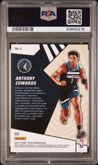 2020-21 Panini Revolution Rookie Revolution Asia #6 Anthony Edwards PSA 9 (Rookie) | Eastridge Sports Cards