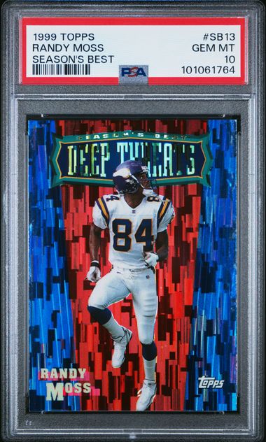 1999 Topps Season's Best #SB13 Randy Moss PSA 10 | Eastridge Sports Cards