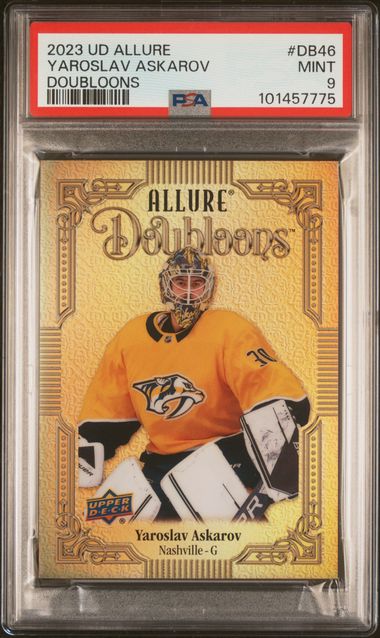 2023-24 Upper Deck Allure Doubloons #DB46 Yaroslav Askarov PSA 9 (Rookie) | Eastridge Sports Cards