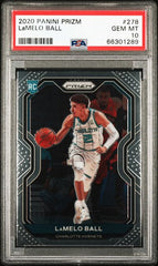 2020-21 Panini Prizm #278 LaMelo Ball PSA 10 (Rookie) | Eastridge Sports Cards