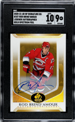 2020-21 SP Signature Legends Gold Spectrum #107 Rod Brind'Amour SGC 9 (Auto 10) | Eastridge Sports Cards