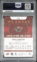 2020-21 Upper Deck Canvas #C225 Kirill Kaprizov PSA 9 (Rookie) | Eastridge Sports Cards