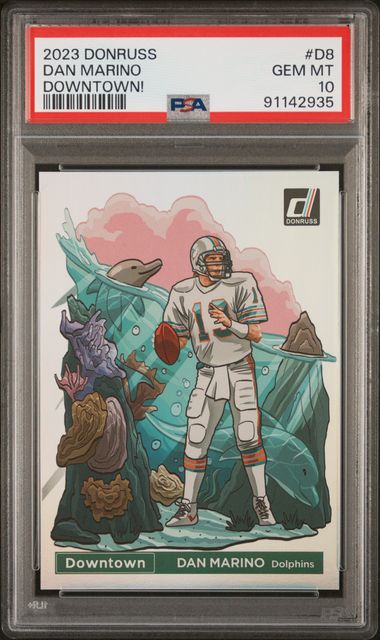 2023 Donruss Downtown #8 Dan Marino PSA 10 | Eastridge Sports Cards