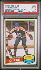 1980-81 O-Pee-Chee #289 Mark Messier PSA 6 (Rookie) | Eastridge Sports Cards