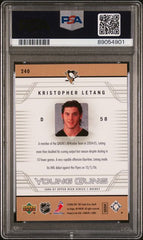 2006-07 Upper Deck #240 Kristopher Letang PSA 10 (Rookie) | Eastridge Sports Cards