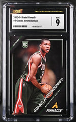 2013-14 Pinnacle #5 Giannis Antetokounmpo CSG 9 (Rookie) | Eastridge Sports Cards