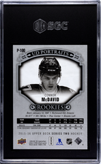 2015-16 Upper Deck UD Portraits #P100 Connor McDavid SGC 9 (Rookie) | Eastridge Sports Cards