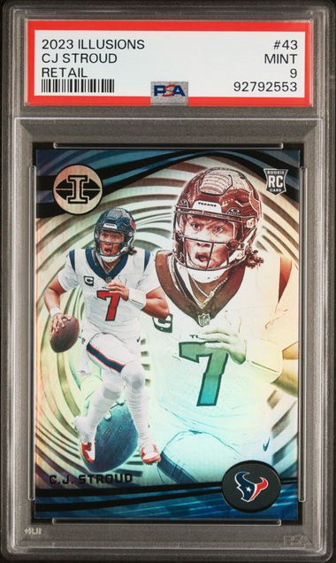 2023 Panini Illusions Retail #43 CJ Stroud PSA 9 (Rookie) | Eastridge Sports Cards