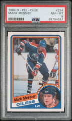 1984-85 O-Pee-Chee #254 Mark Messier PSA 8 | Eastridge Sports Cards