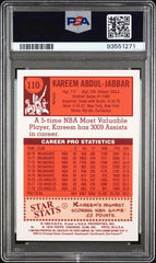 2001-02 Topps Chrome Kareem Abdul-Jabbar Reprints Refractors #10 Kareem Abdul-Jabbar PSA 8 | Eastridge Sports Cards