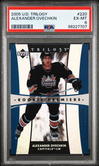 2005-06 Upper Deck Trilogy #220 Alexander Ovechkin #923/999 PSA 6 (Rookie) | Eastridge Sports Cards