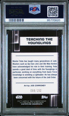 2021 Topps Chrome Star Wars Galaxy Atomic Refractors #46 Teaching The Younglings PSA 10 | Eastridge Sports Cards