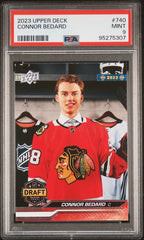 2023-24 Upper Deck #740 Connor Bedard PSA 9 (Rookie) | Eastridge Sports Cards