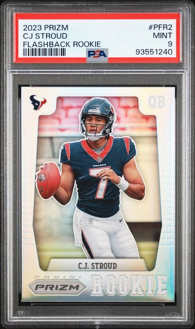 2023 Panini Prizm Prizm Flashback Rookie #PFR2 CJ Stroud PSA 9 (Rookie) | Eastridge Sports Cards