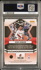 2021-22 Panini Mosaic White Sparkle #225 Keon Johnson PSA 10 (Rookie) | Eastridge Sports Cards