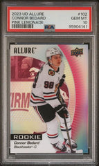 2023-24 Upper Deck Allure Pink Lemonade #102 Connor Bedard PSA 10 (Rookie) | Eastridge Sports Cards