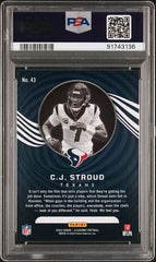 2023 Panini Illusions Retail #43 CJ Stroud PSA 8 (Rookie) | Eastridge Sports Cards