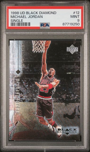 1998-99 Black Diamond #12 Michael Jordan PSA 9 | Eastridge Sports Cards