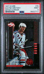 1997-98 Score Artist's Proofs #99 Wayne Gretzky PSA 9 | Eastridge Sports Cards