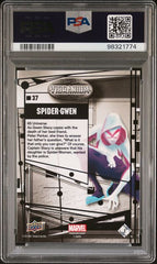 2015 Upper Deck Marvel Vibranium Raw #37 Spider-Gwen PSA 10 | Eastridge Sports Cards