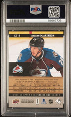 2013-14 Upper Deck Canvas #C114 Nathan MacKinnon PSA 10 (Rookie) | Eastridge Sports Cards