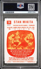 1998-99 O-Pee-Chee Chrome Blast From the Past Refractors #8 Stan Mikita PSA 8 | Eastridge Sports Cards