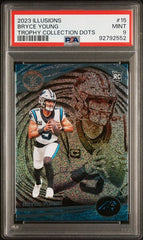 2023 Panini Illusions Trophy Collection Dots #15 Bryce Young PSA 9 (Rookie) | Eastridge Sports Cards